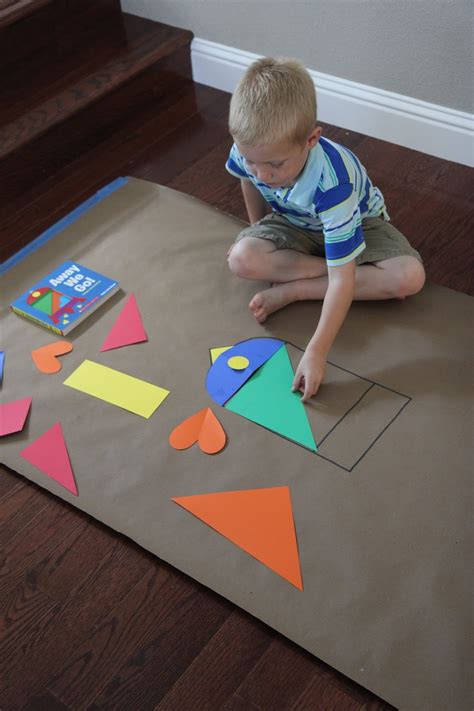 Shape Art Projects For Preschoolers