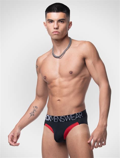 Prince Fit Briefs - Black & Red – boxmenswear