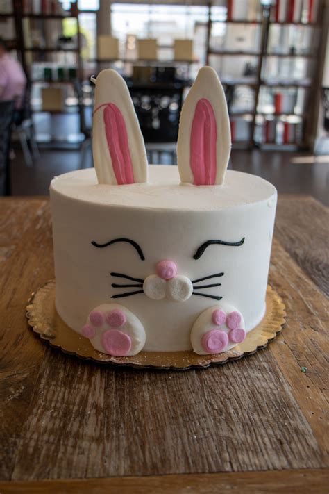 8" Easter Bunny Cake - Three Brothers Bakery