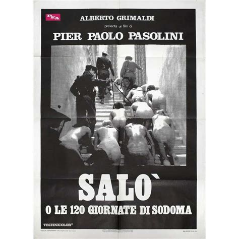 SALO OR THE 120 DAYS OF SODOM Movie Poster 55x79 in.
