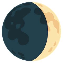 🌒 Bulan Sabit Membesar Emoji — Arti dan Penggunaan