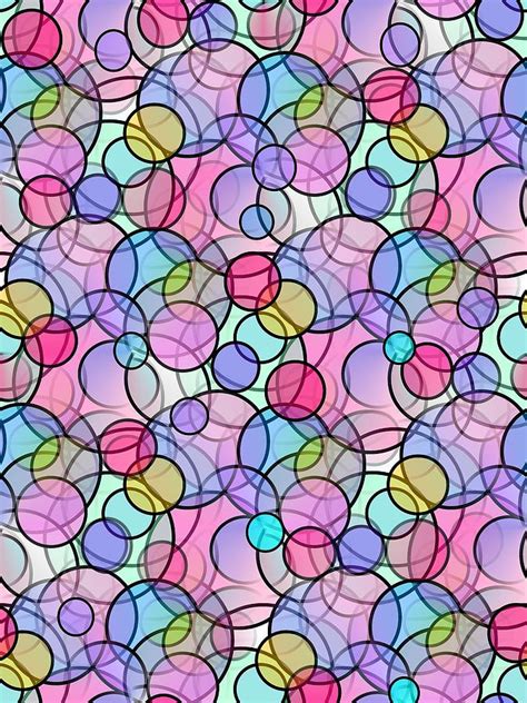 Pastel Circles Digital Art by Kathleen Sartoris - Fine Art America