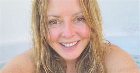Carol Vorderman, 60, puts on naked display as she wows in barely