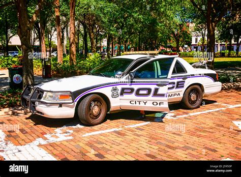 Tampa police car hi-res stock photography and images - Alamy