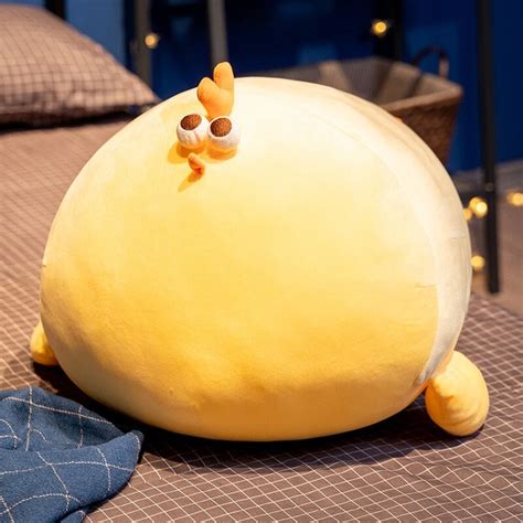 jaba  chonky yellow chicken plushie kawaiies