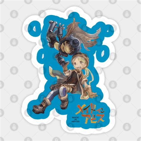 Made in Abyss - Reg and Riko - Made In Abyss - Sticker | TeePublic