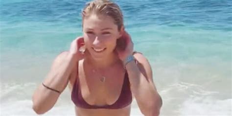 Olympic Skier Mikaela Shiffrin Shows Off Abs In Bikini Workout Video