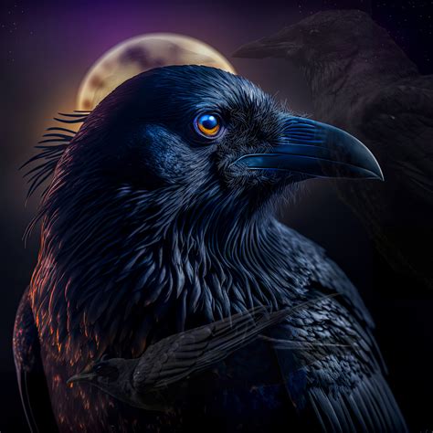 ArtStation - Raven (Blended Photography + AI Art