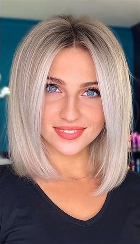 chic medium length haircuts   updated appearance