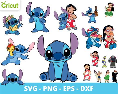 Lilo and Stitch Svg Bundle Files, Lilo and Stitch Svg for Cricut