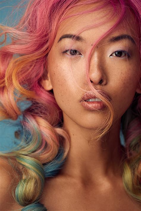 Rainbow Hair on Behance