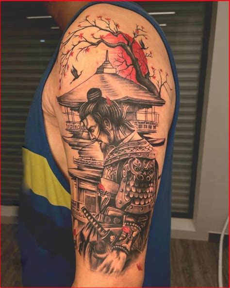 Female Samurai Warrior Tattoos