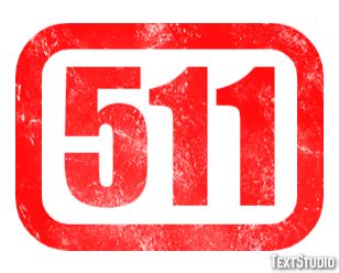 511 Text Effect and Logo Design Number
