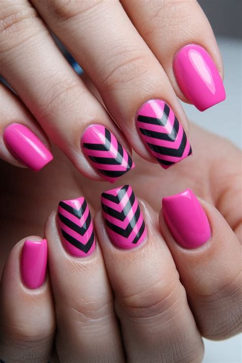 pink nail designs nail  glam