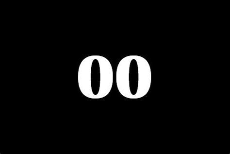 Why 00 means restroom in Germany?