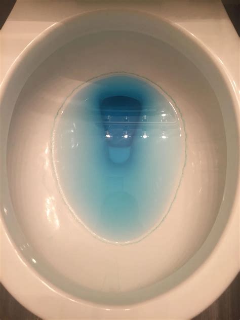 Calcium build up? Used bowl cleaner to prevent stains but that turned