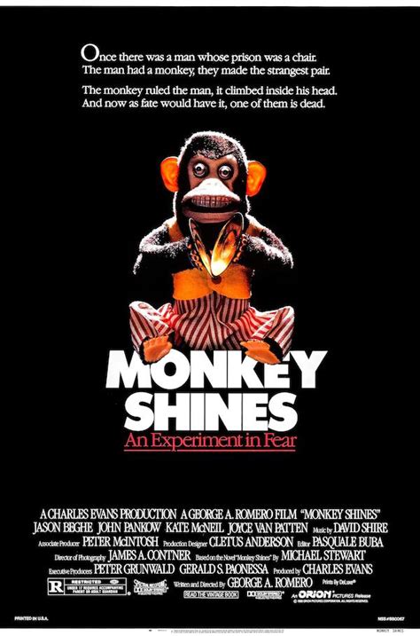 Monkey Shines (1988) movie posters