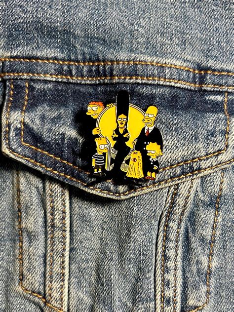 Cartoon Meets Horror Enamel Pin Set - Frankenstein Bride, Scissorhands