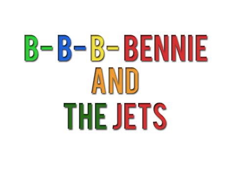bennie   jets  tumblr