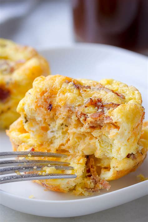 egg muffin cups bacon cheese  catherine dorsey blog