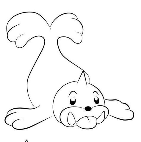 Luxio from Pokemon Coloring Pages - Free Printable Coloring Pages