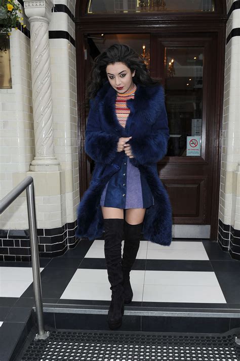 Charli XCX in Mini Skirt at BBC -24 | GotCeleb
