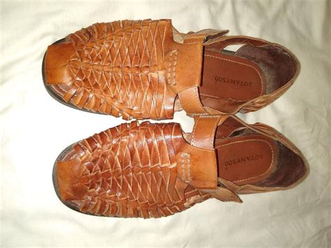 Botany 500 Vintage Leather Woven Fisherman Sandals | Grailed