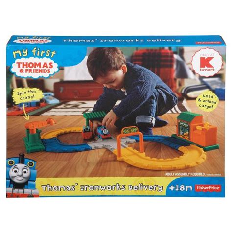 Thomas & Friends My First Ironworks Delivery Playset by Fisher-Price Kmart Exclusive - Toys ...