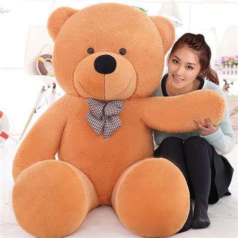 New Giant teddy bear soft toy 160cm large stuffed toys animals plush ...