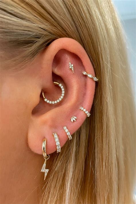 Sparkling Helix Piercing Jewelry