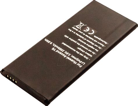 AKKU 30696: Smartphone battery for Huawei devices, Li-Po, 2500 mAh at ...