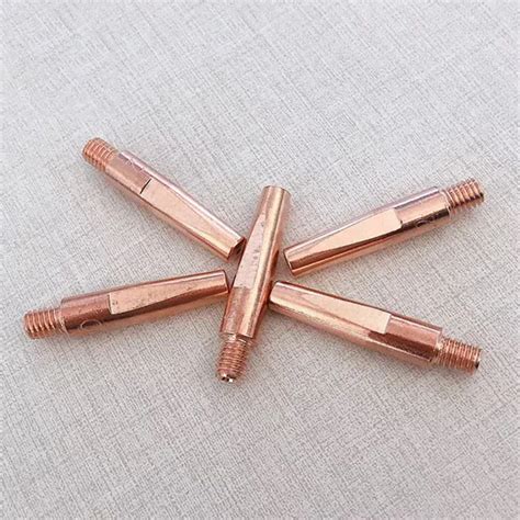 Mig Welding Tips Welding Consumables 8x40mm 9x45mm Contact Tip For ...