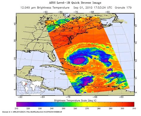 Hurricane Earl X-Rayed, Its Inner Workings Revealed - Softpedia