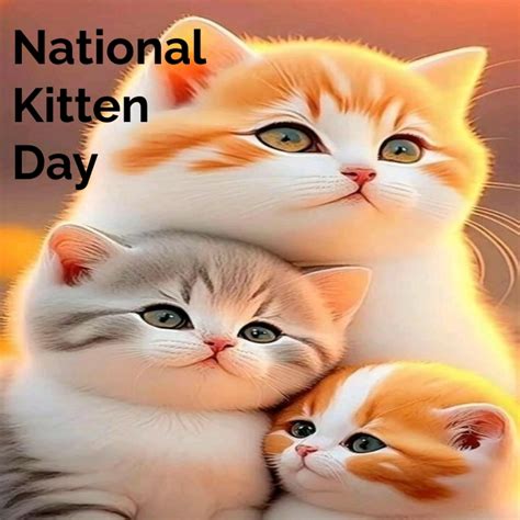 National kitten day Instagram post Template | PosterMyWall