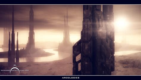 Arcologies by IgnisFerroque on DeviantArt