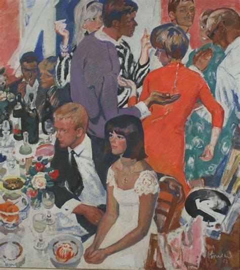 Богаевская О.Б. Свадьба. 1967 | Живопись, Изобразительное искусство ...