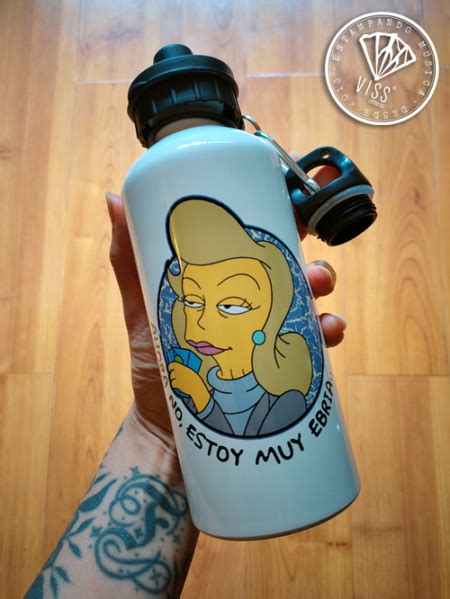 Botella deportiva – Ahora no, estoy muy ebria – Viss Remeras