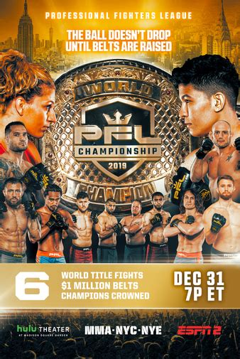 PFL 2019 #10: Championships | MMA Event | Tapology