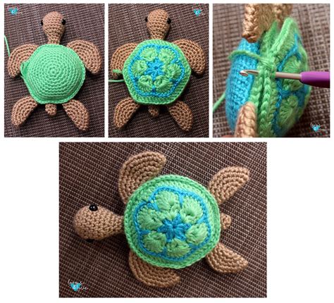 Sea turtle amigurumi free crochet pattern – Artofit