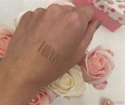Водостойкий карандаш для бровей Eveline Micro Precise Brow Pencil ...