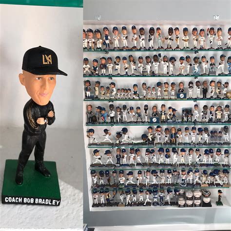 Finally finished my bobblehead display. Bob looking a little lonely. We ...