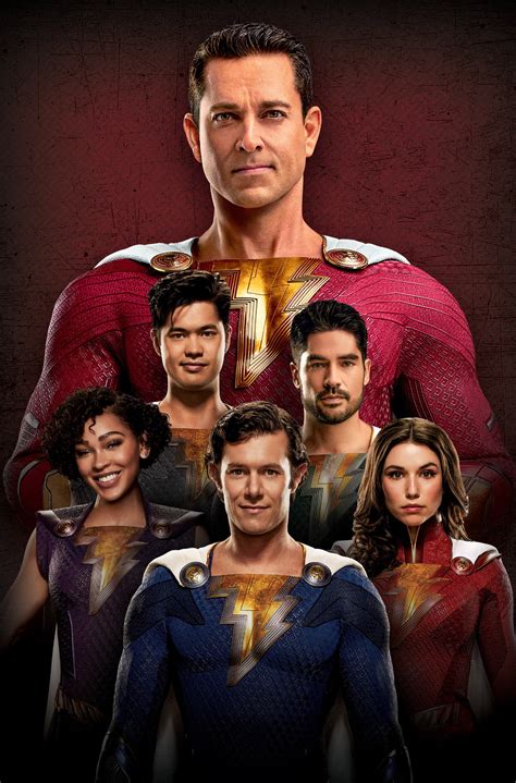 First look - Zachary Levi and other Shazam! Fury of the Gods actors