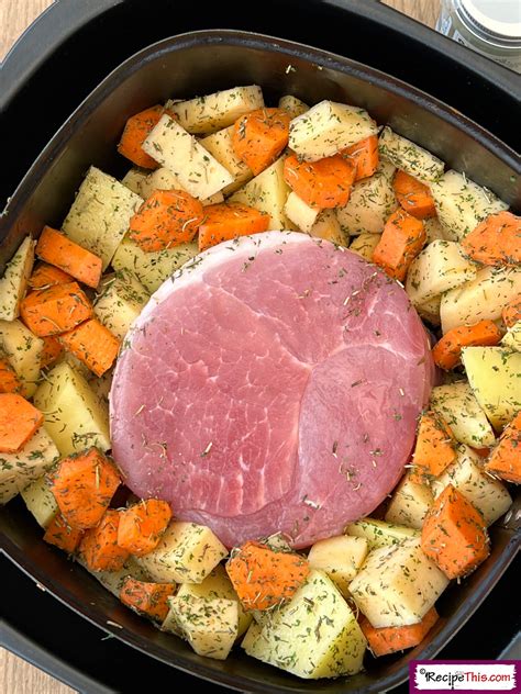 Air Fryer Gammon Joint Dinner | Recipe This