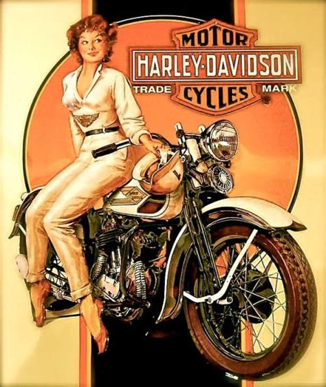 43 best PIN UP HARLEY-DAVIDSON images on Pinterest | Pin up girls ...