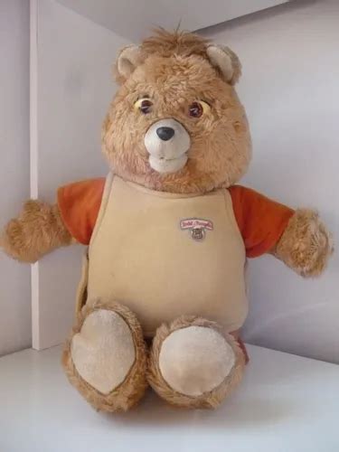 Urso Teddy Original - Urso Teddy Ruxpin Original Tec Toy Anos 80 Marrom | MercadoLivre