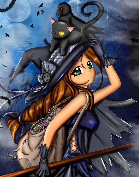 cute Witch by maviboncuk on DeviantArt