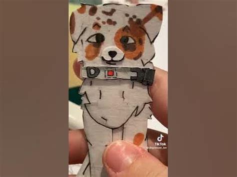 °Бумажние собаки мини подпорка из тик тока!🎨💓° - YouTube