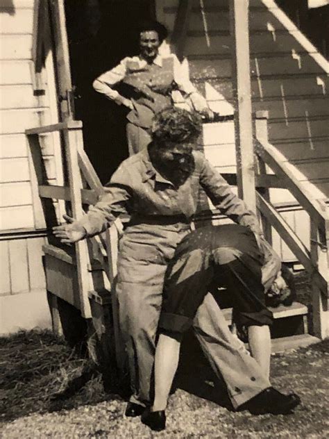 vtg 1940s photo Woman SPANKING Young MAN corporal punishment Tennessee