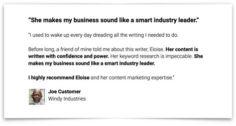 Testimonial Examples: 6 Designs to Highlight Your Expertise - Copyblogger