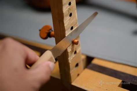peg fitting violin maker based  point cook